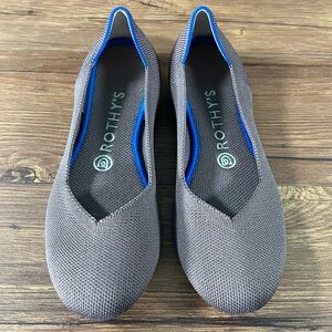 ROTHY’S The Flat “Mink” Slip-On Shoes Women’s Size 7.5